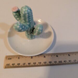 Ceramic Cactus Ring holder